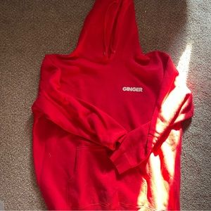 brockhampton ginger spiral hoodie !!